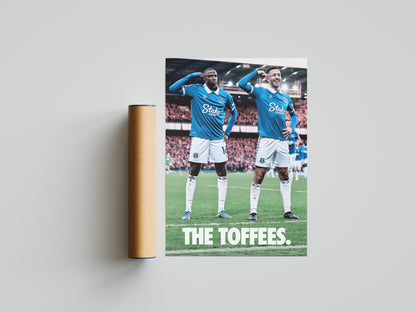 Doucoure & McNeil Everton Poster Print