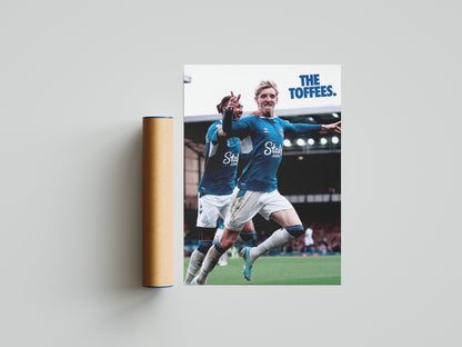 Gordon & Lewin Everton Poster Print