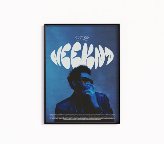 The Weeknd Poster Print