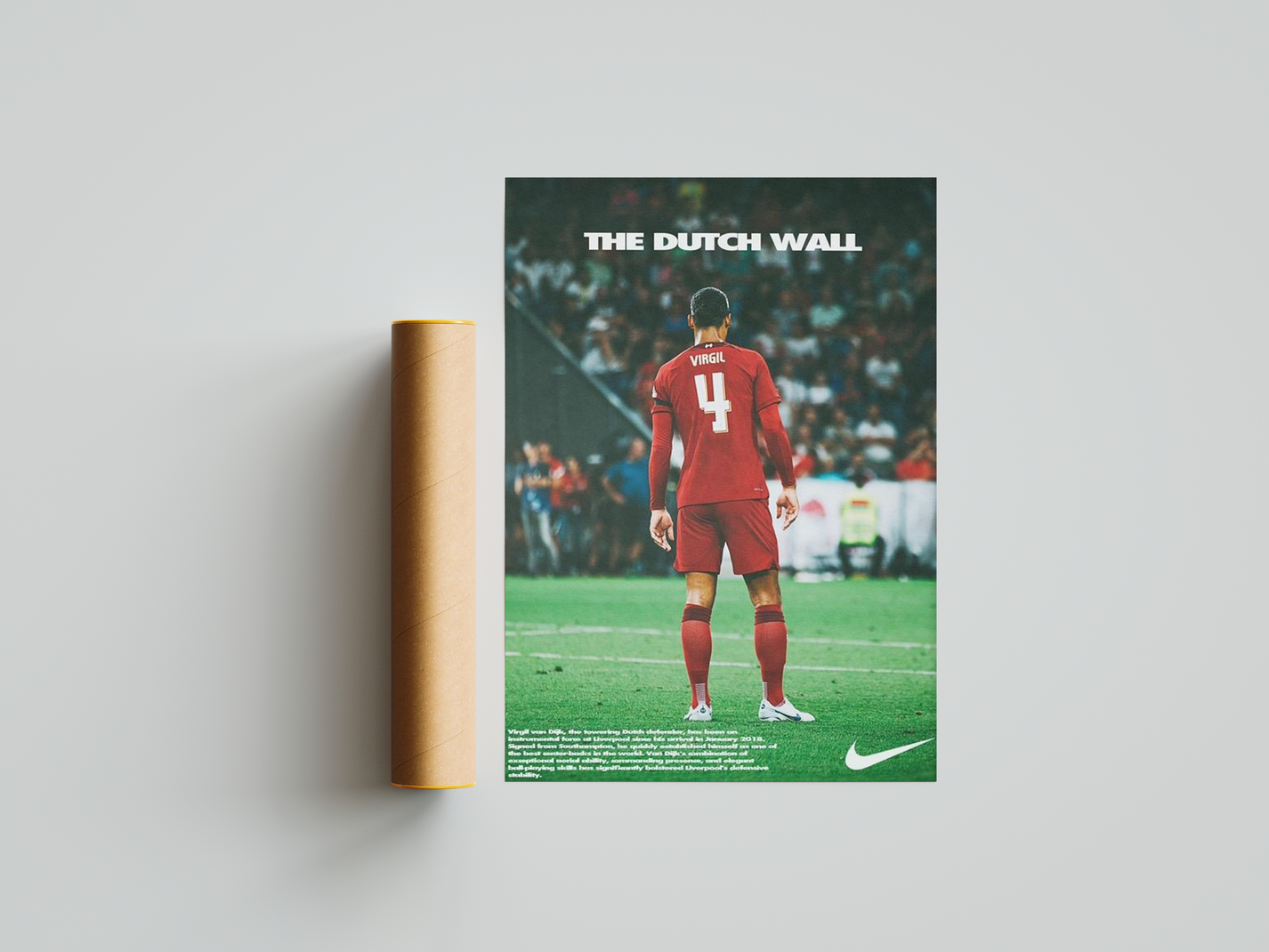 Virgil Van Dijk Poster Print