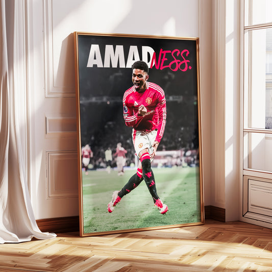 Amad Diallo "Amadness" Poster