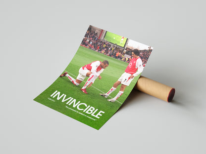 Arsenal "Invincible" Poster Print