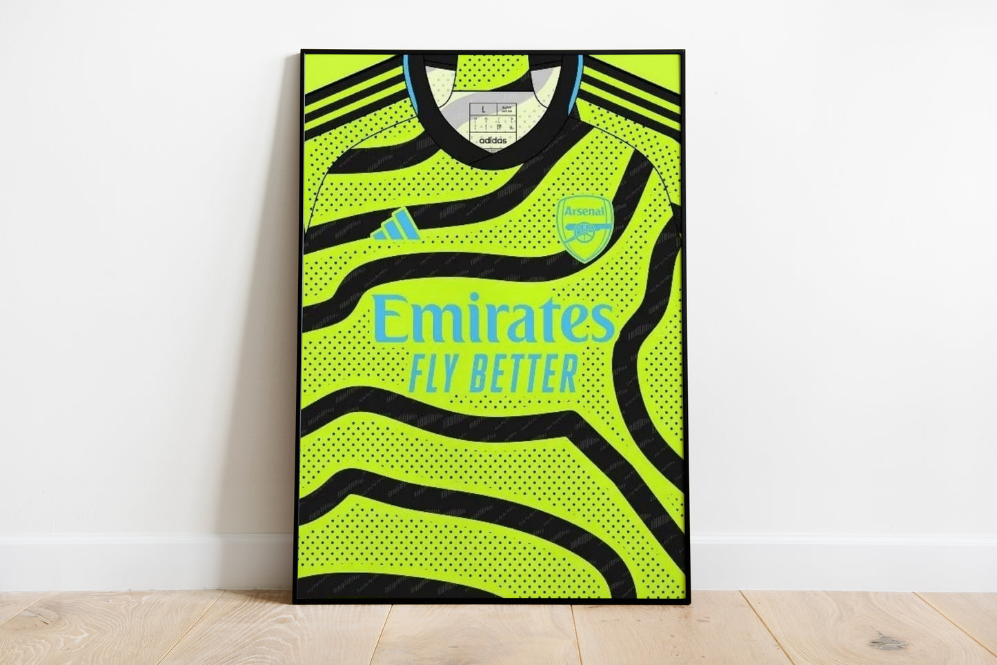 Arsenal Set Of 3 Shirt Poster Prints