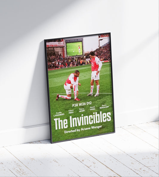 Arsenal 'Invincible' Poster