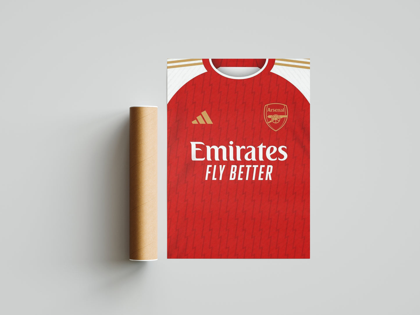 Arsenal Set Of 3 Shirt Poster Prints