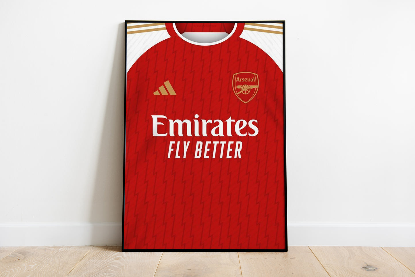 Arsenal Set Of 3 Shirt Poster Prints