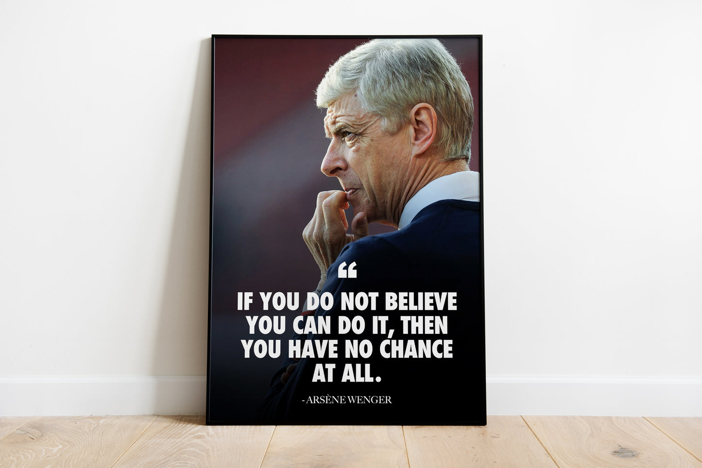 Arsene Wenger Poster Print