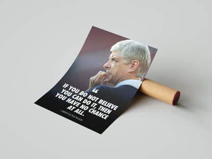 Arsene Wenger Poster Print