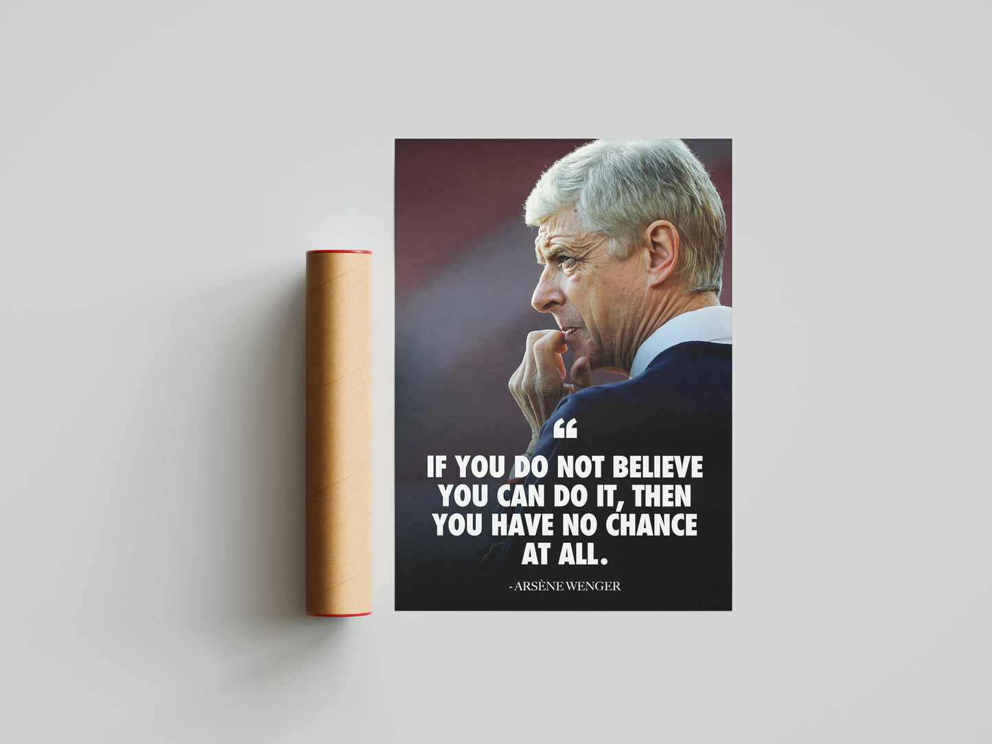 Arsene Wenger Poster Print