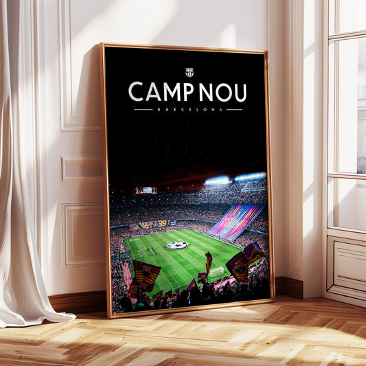 Barcelona Stadium "Camp Nou" Poster