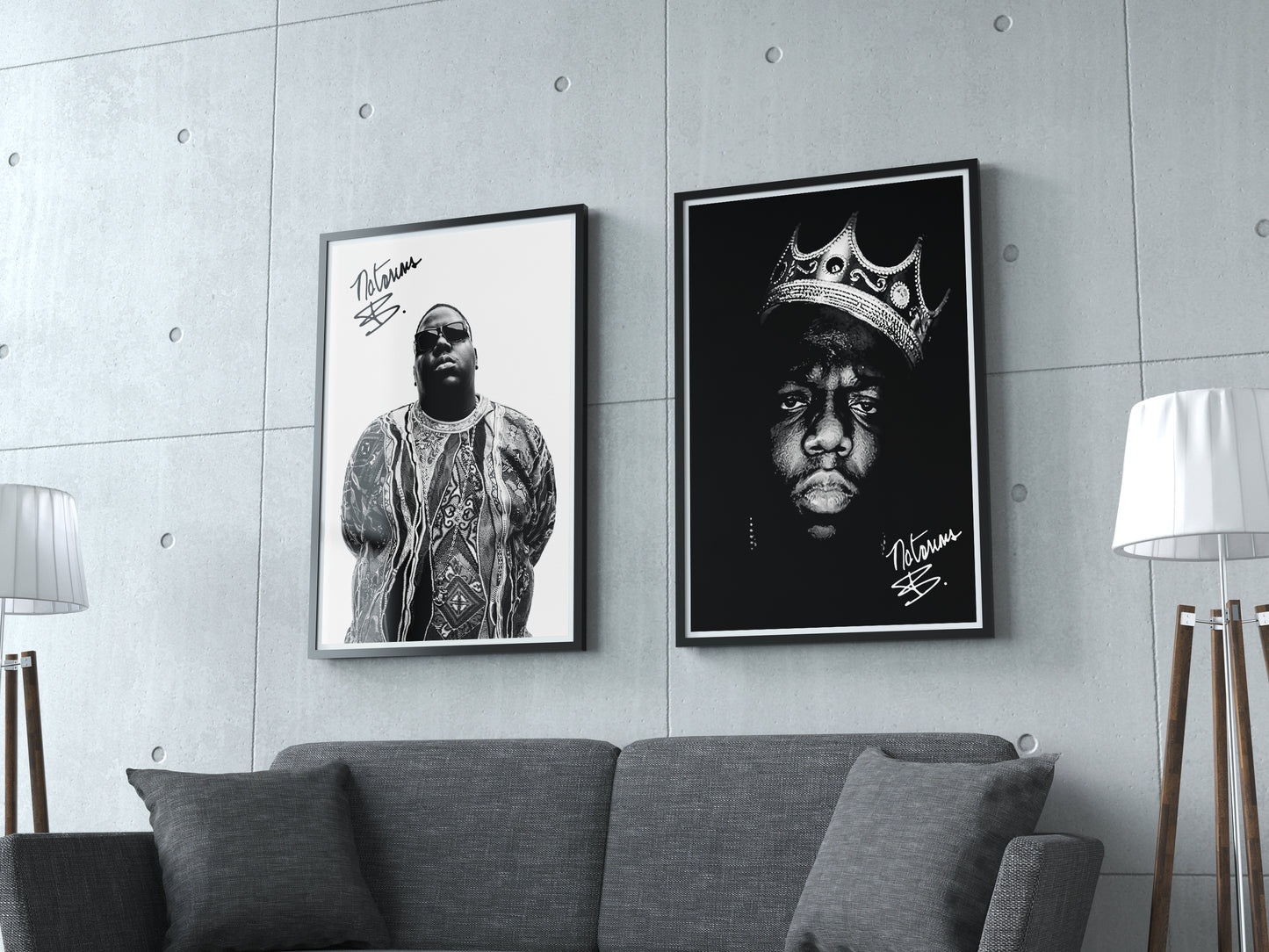 Biggie Smalls Set Of 2 Poster Prints