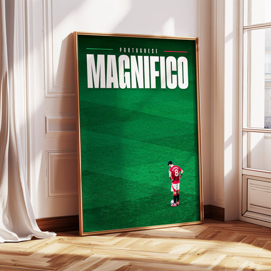 Bruno Fernandes "Magnifico" Poster