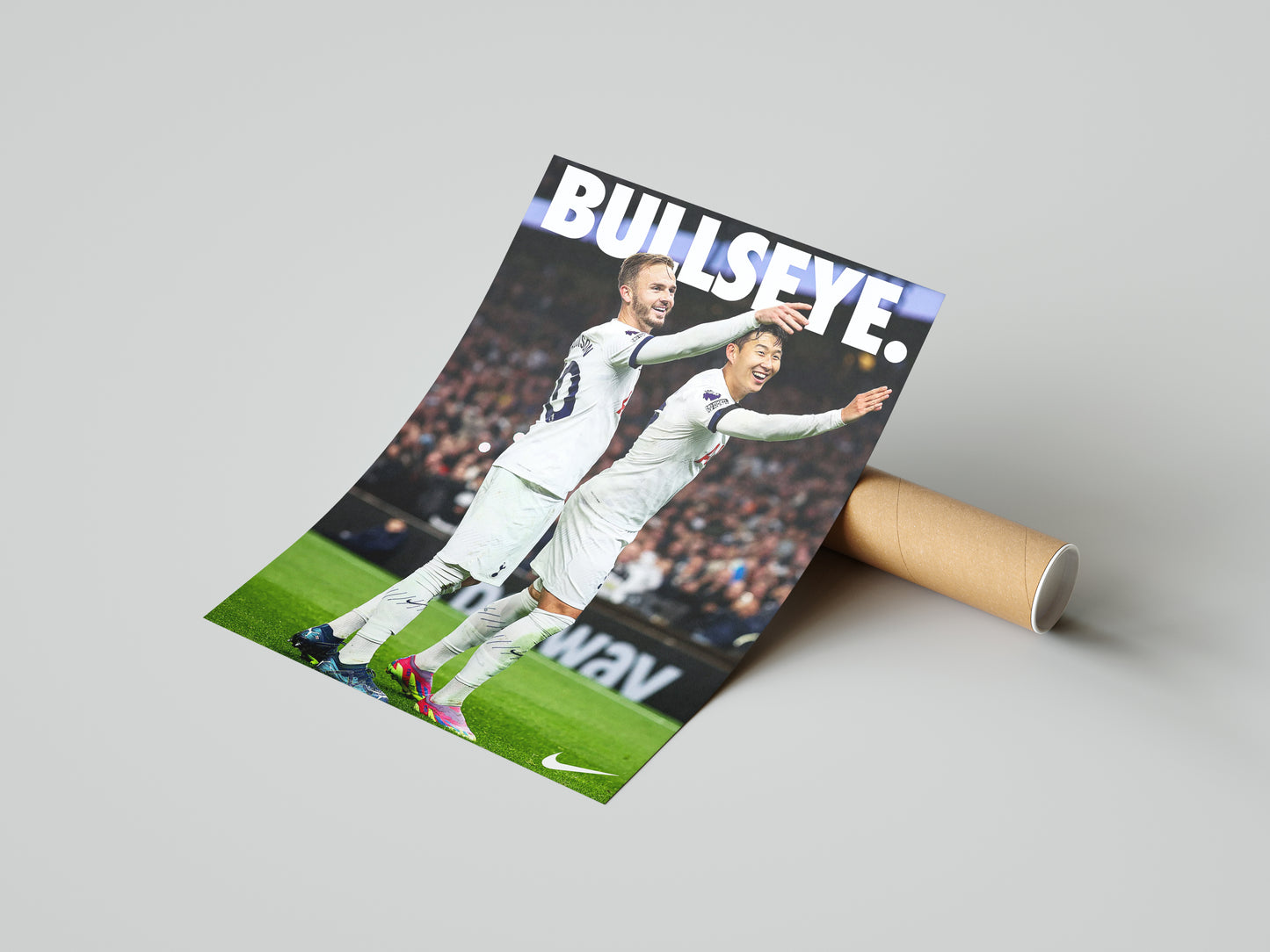 Son Heung-min & James Maddison "Bullseye" Poster Print