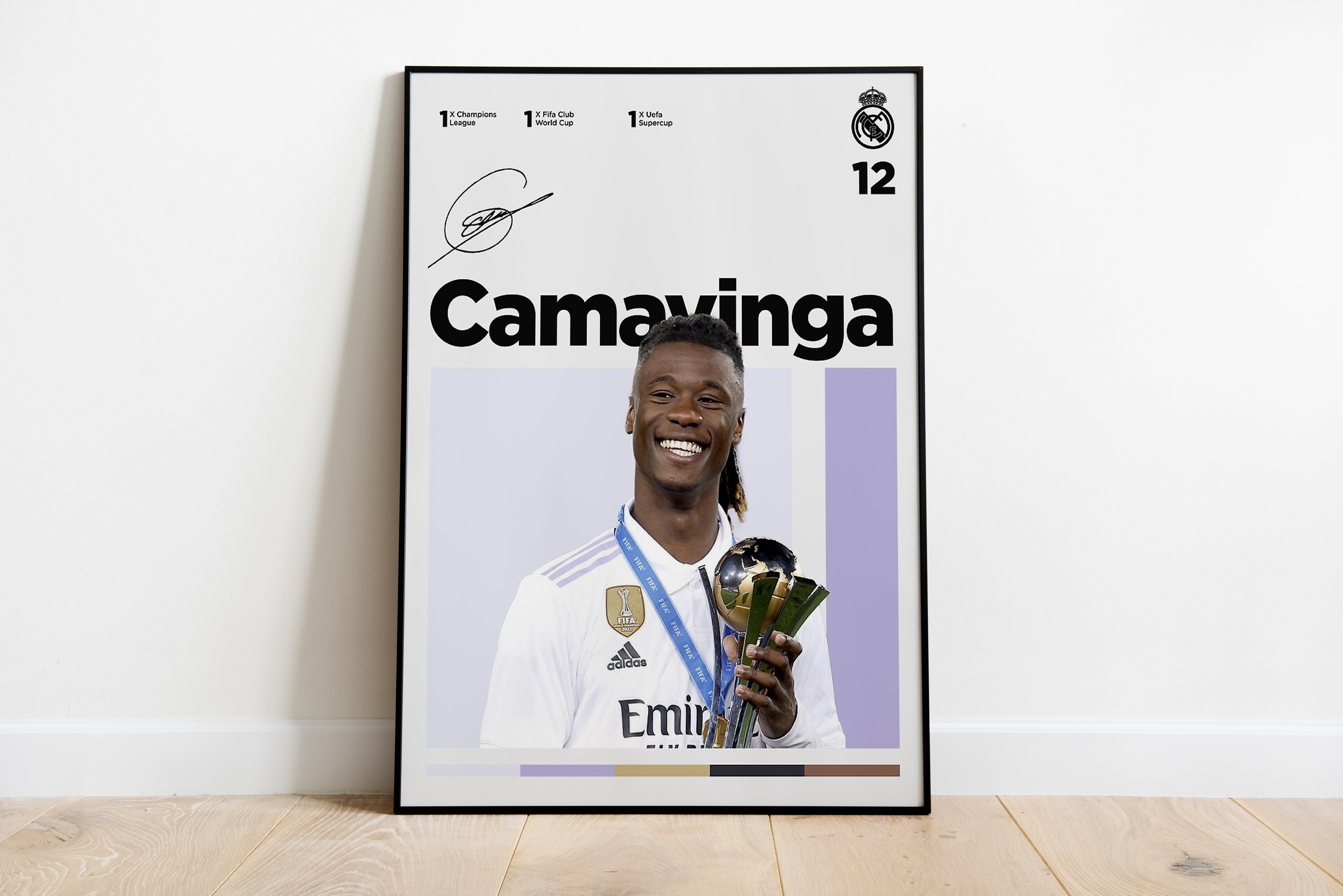 Eduardo Camavinga Signed Poster Print – LGCraftedPrints