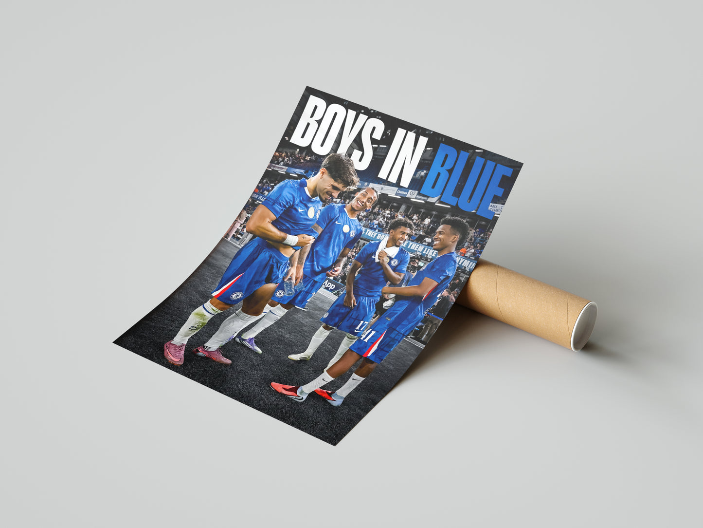 Chelsea "Boys In Blue" Poster