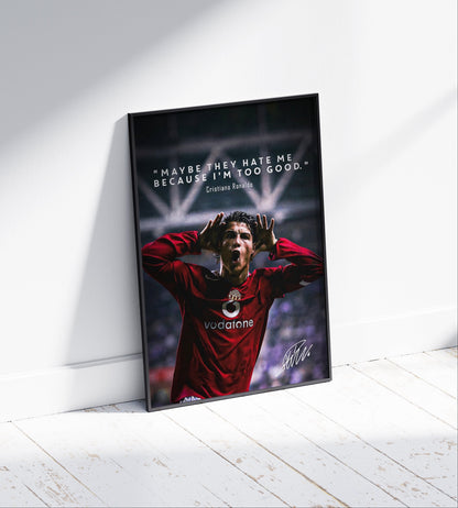 Cristiano Ronaldo Poster