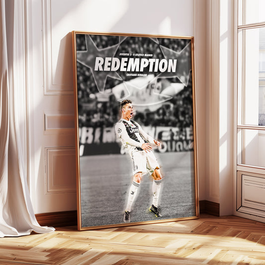 Cristiano Ronaldo "Redemption" Poster