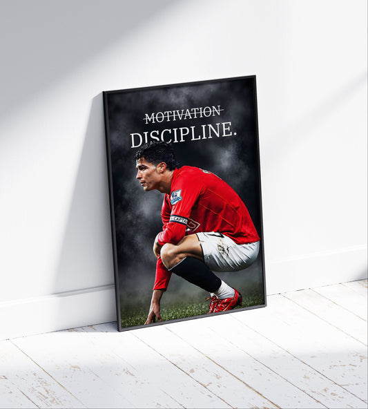 Cristiano Ronaldo 'Discipline' Poster