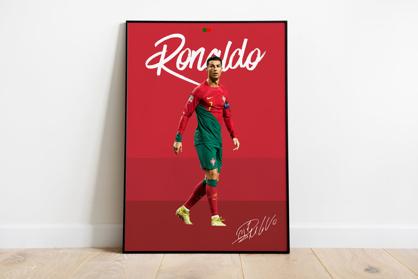 Cristiano Ronaldo Portugal Poster Print