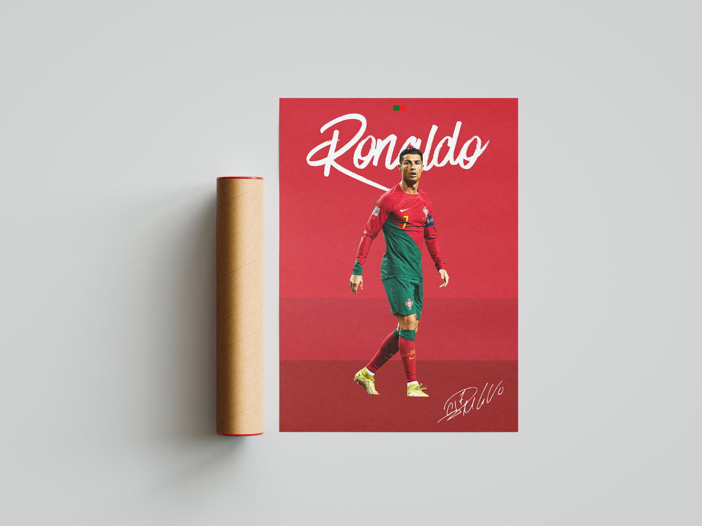 Cristiano Ronaldo Portugal Posterdruck