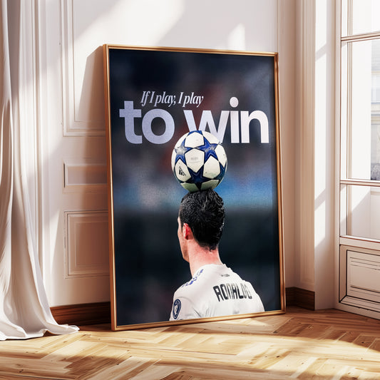 Cristiano Ronaldo Poster