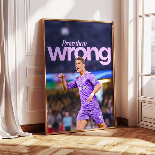 Cristiano Ronaldo Poster