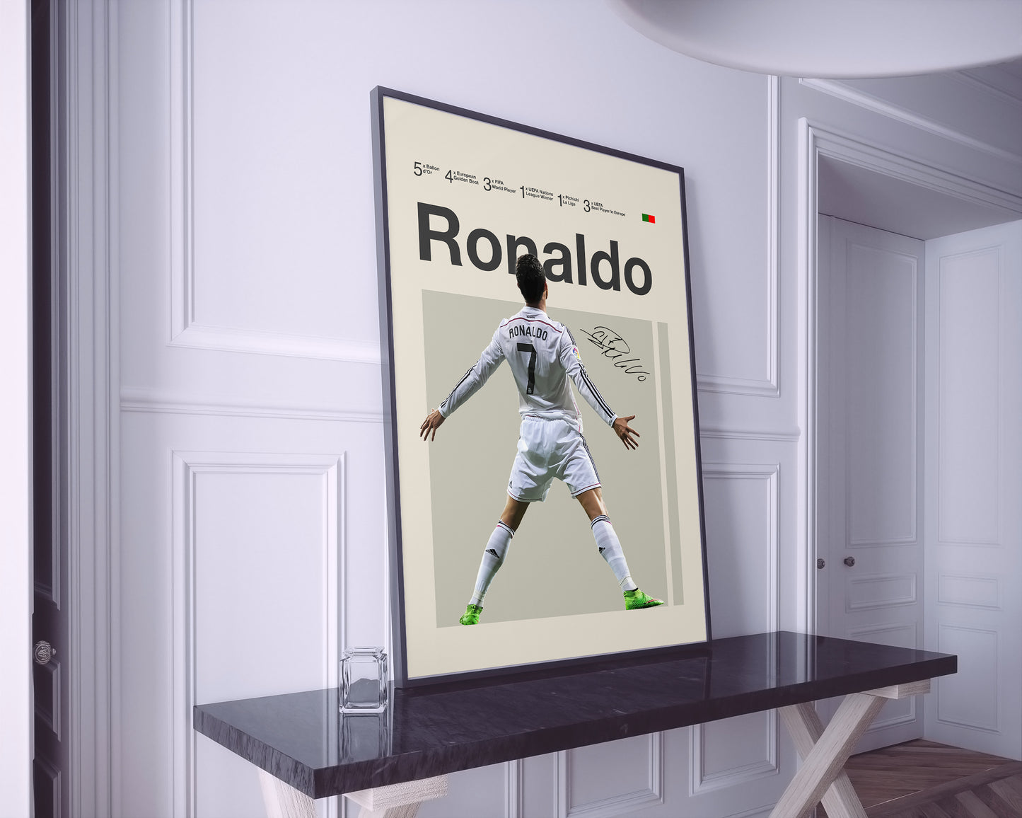 Cristiano Ronaldo Real Madrid Poster Print