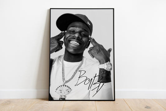 Dababy, signierte Signatur, Hip Hop, Rap, Drill, Digitaldruck, Poster, Wand-Kunst-Dekor, Geburtstagsgeschenk, Ausdrucke