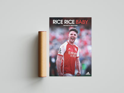 Declan Rice "Rice Rice Baby" Poster Print