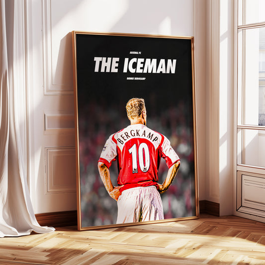 Dennis Bergkamp "Iceman" Poster