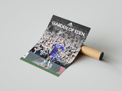 Eden Hazard "Garden Of Eden" Poster Print