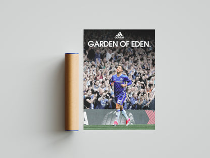 Eden Hazard "Garden Of Eden" Poster Print