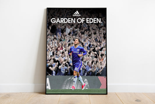 Eden Hazard "Garden Of Eden" Poster Print