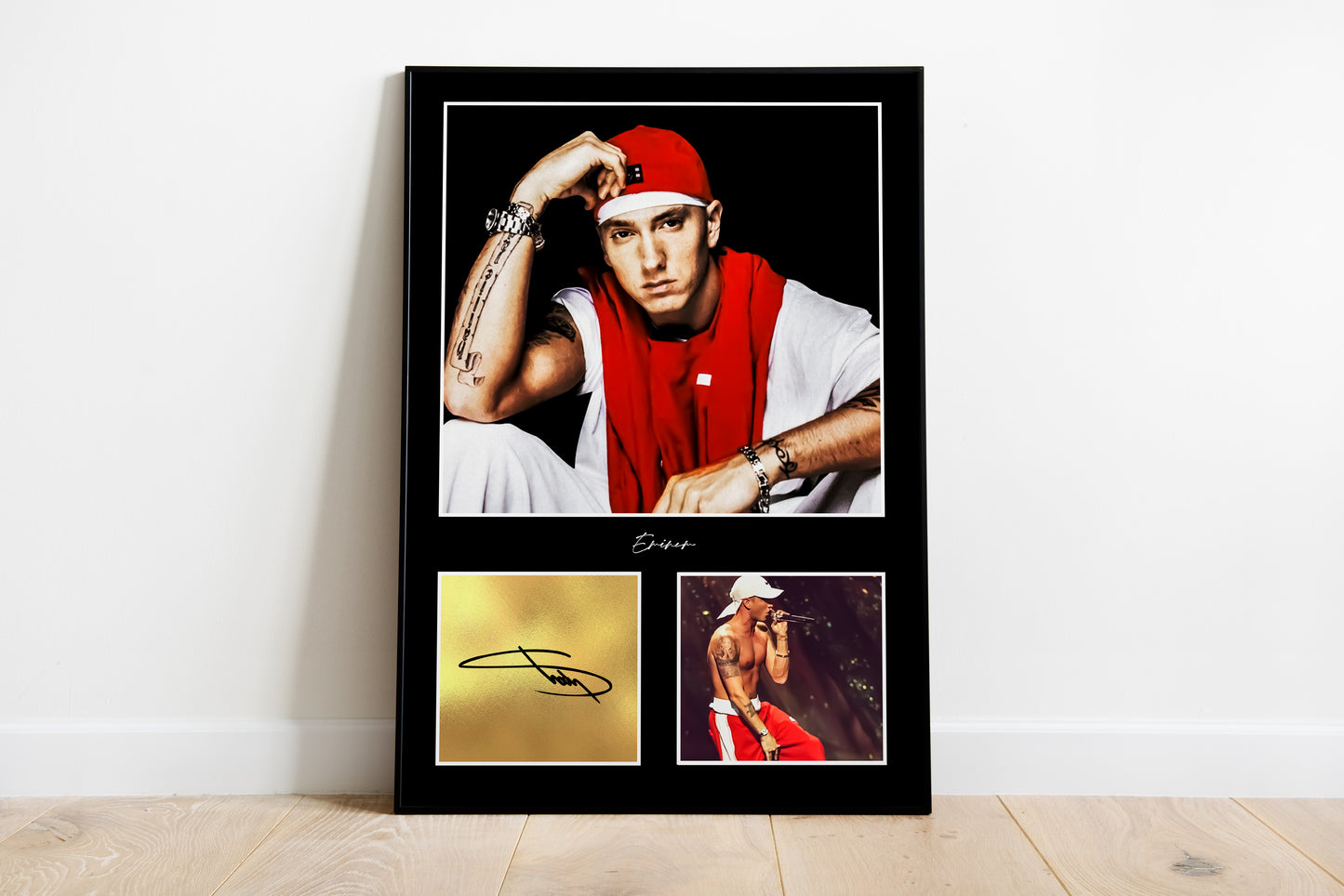 Eminem, signierte Signatur, Hip Hop, Rap, New York, Digitaldruck, Poster, Wand-Kunst-Dekor, Geburtstagsgeschenk, Ausdrucke, ikonische Kunst