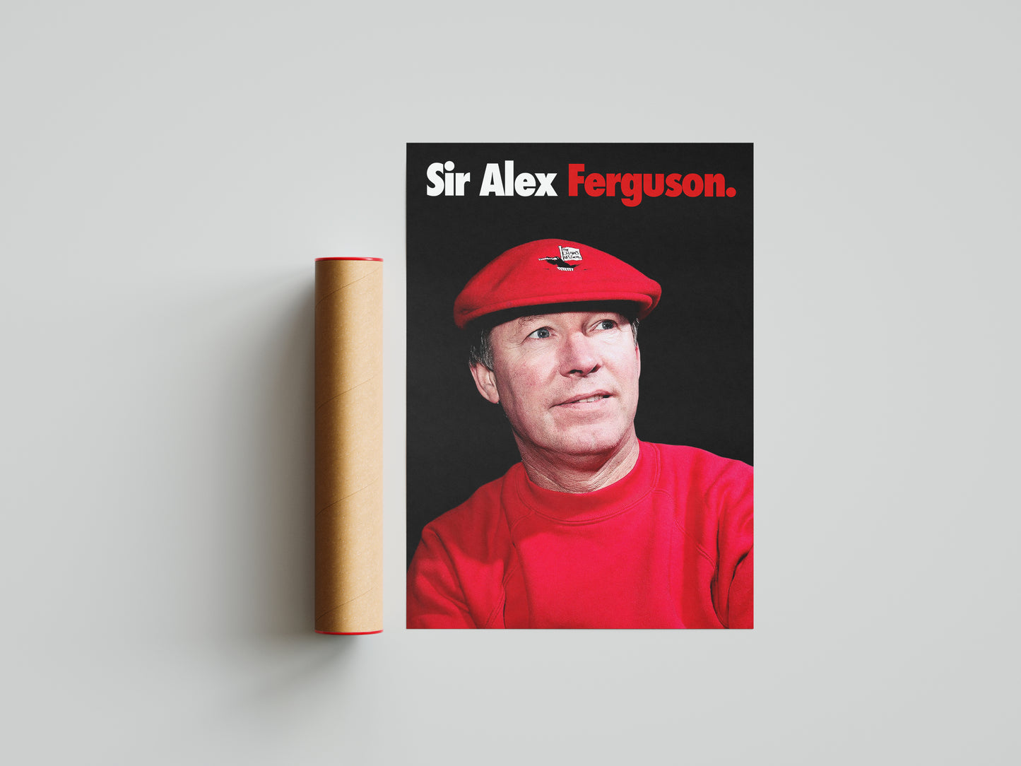 Sir Alex Ferguson Poster Print