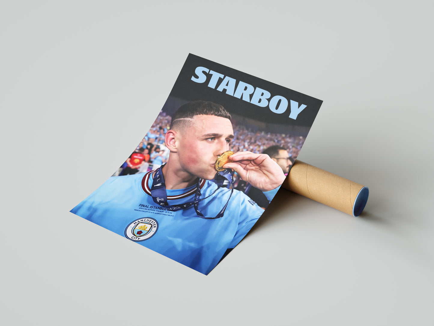 Phil Foden "Starboy" Poster Print