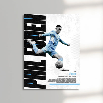 Phil Foden Poster Print