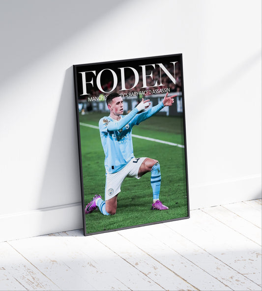 Phil Foden Poster