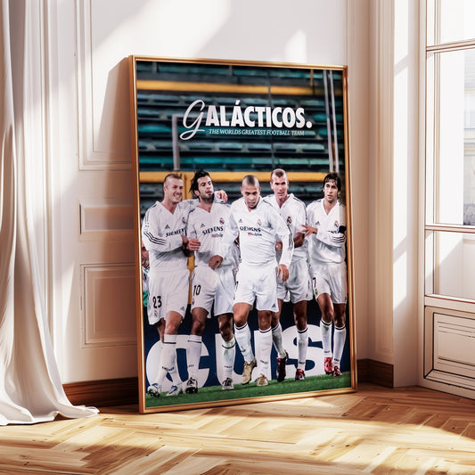 Real Madrid "Galacticos" Poster