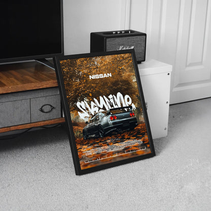 Nissan GTR Skyline R34 Poster Print