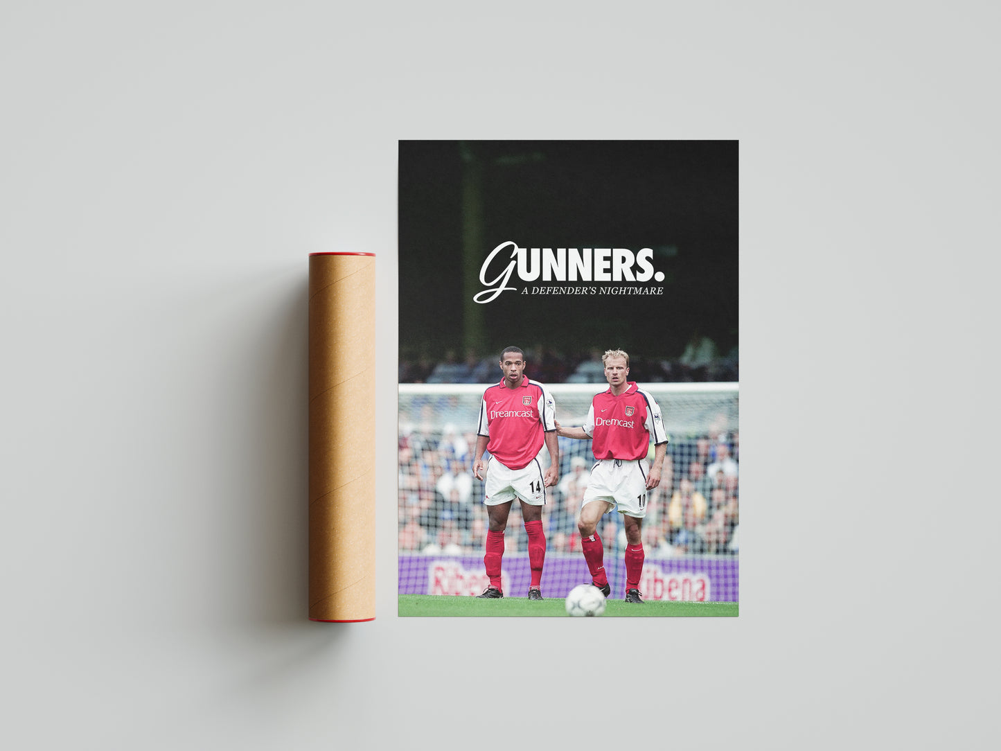 Henry & Bergkamp Poster Print