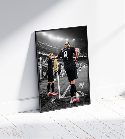 Erling Haaland & Martin Odegaard Poster