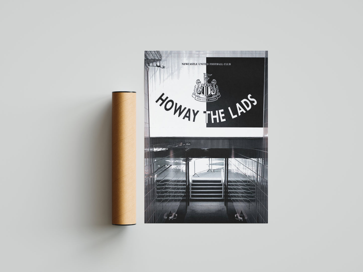 Newcastle United "Howay The Lads" Poster Print