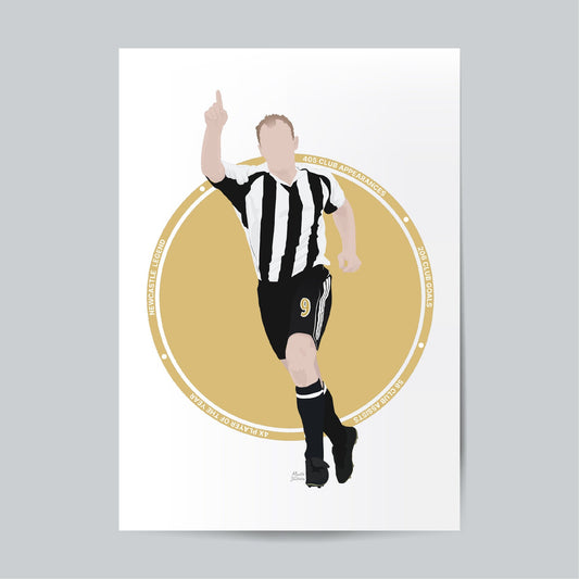 Alan Shearer Poster Print