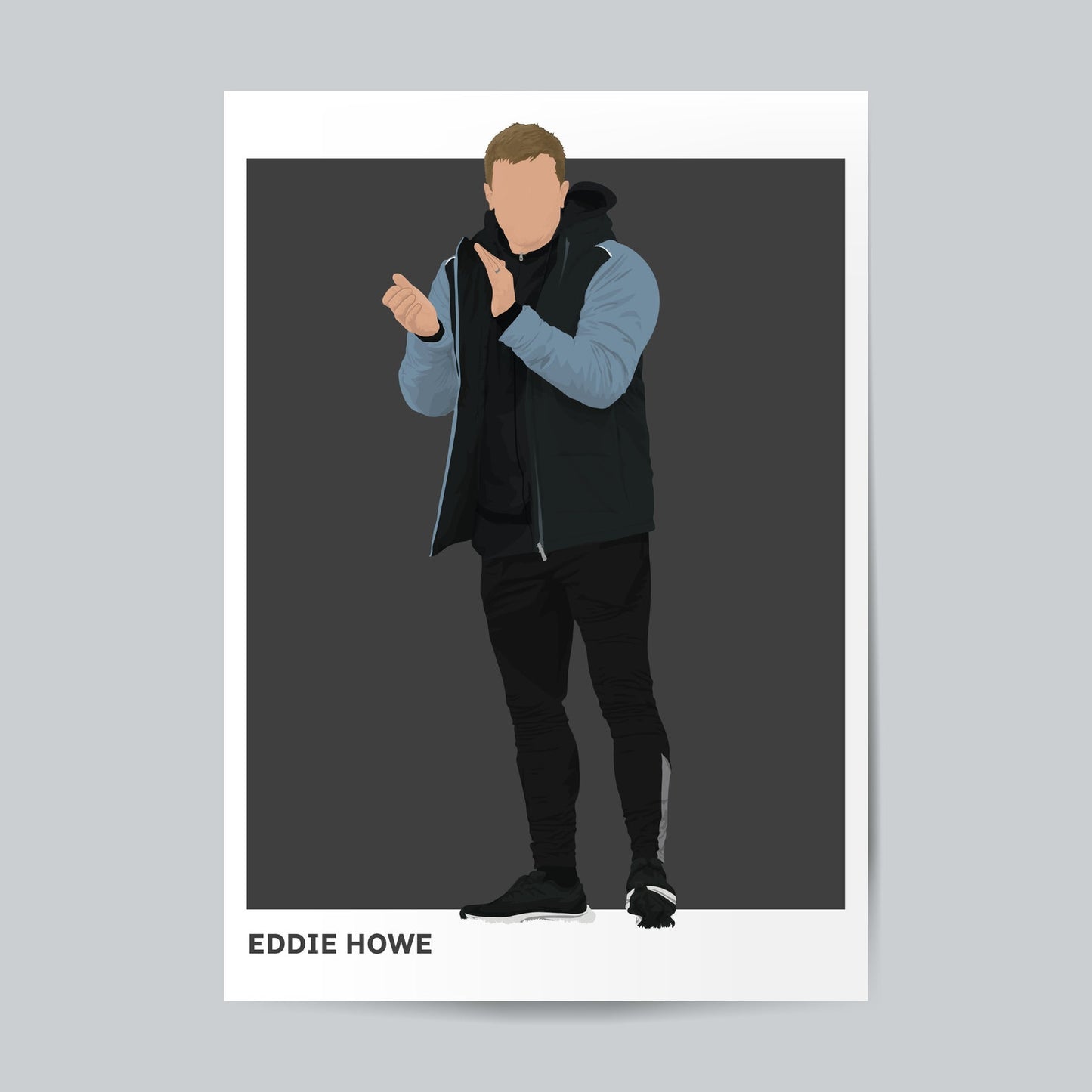 Eddie Howe Poster Print