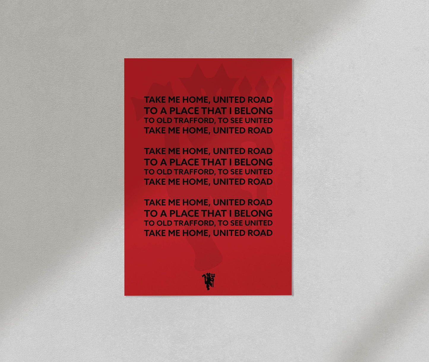 Manchester United Poster Print