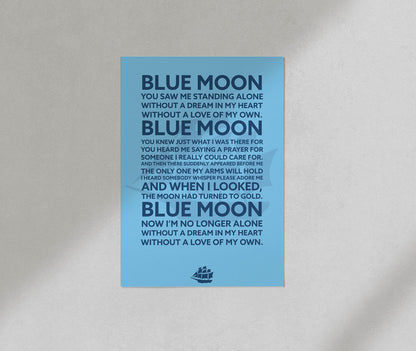 Man City Poster Print