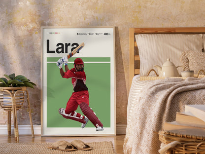 Brian Lara Poster Print