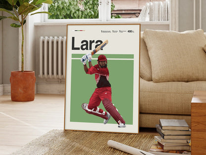 Brian Lara Poster Print