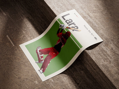 Brian Lara Poster Print